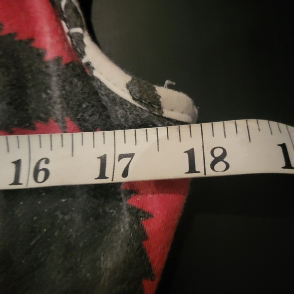 Vibrant Asymmetrical Dress with Abstract Design - Picture 3 of 7